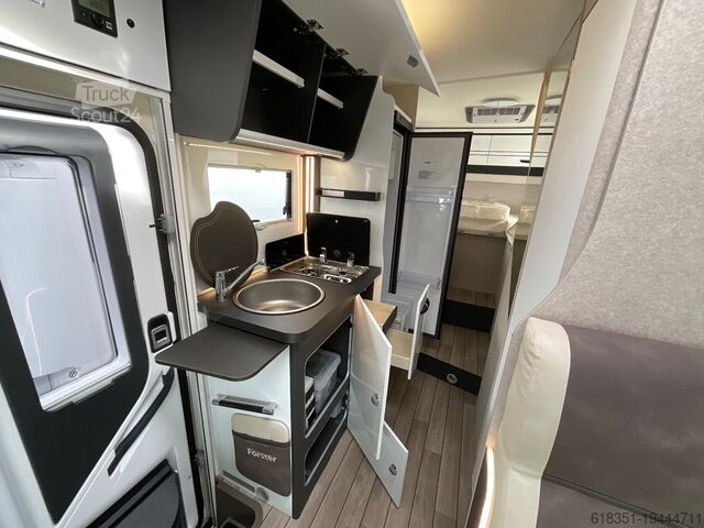 Alkoof camper FORSTER A 699 EB, Radio mit Navi, Markise, Dachklima
