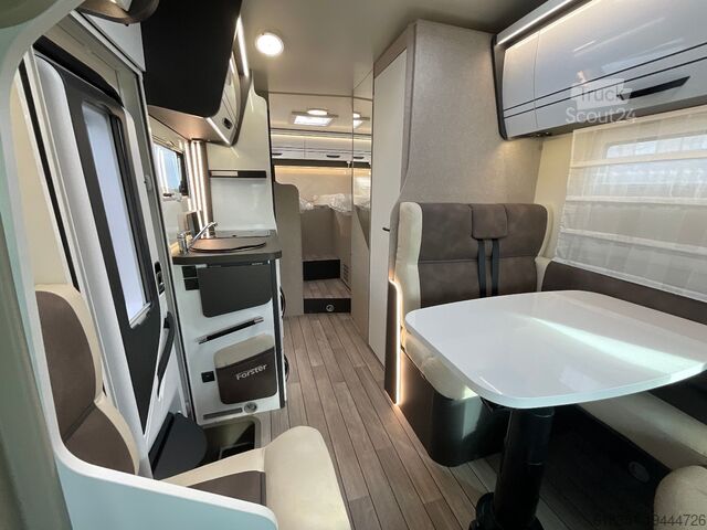 Alkoof camper FORSTER Forster A 699 EB, Fahrradträger, Dachklima