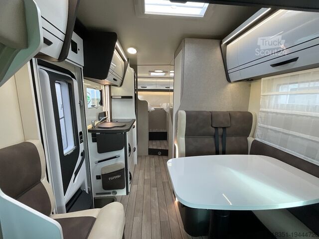 Alkoof camper FORSTER Forster A 699 EB, Fahrradträger, Dachklima