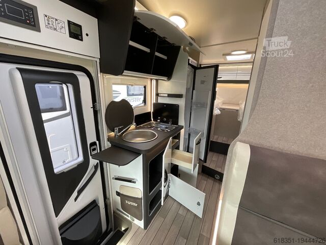 Alkoof camper FORSTER Forster A 699 EB, Fahrradträger, Dachklima