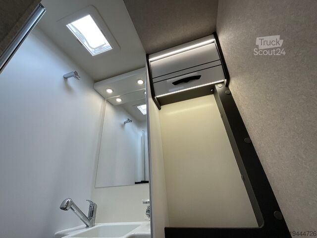 Alkoof camper FORSTER Forster A 699 EB, Fahrradträger, Dachklima