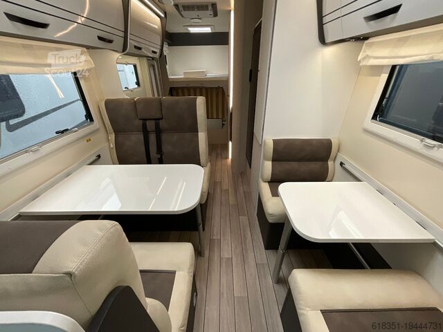 Alkoof camper FORSTER A 699 VB, 7 Sitz- & Schlafplätze, Dachklima