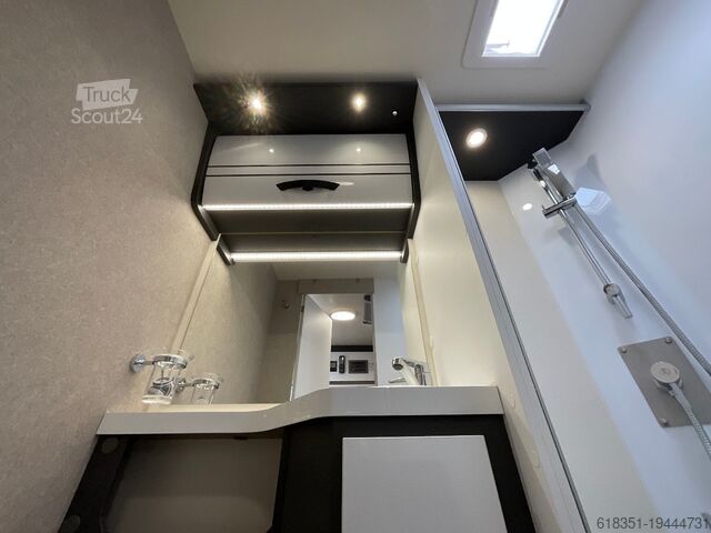 Alkoof camper FORSTER A 699 VB, 7 Sitz- & Schlafplätze, Dachklima