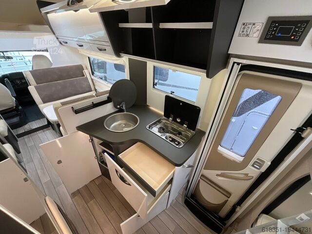 Alkoof camper FORSTER A 699 VB, 7 Sitz- & Schlafplätze, Dachklima