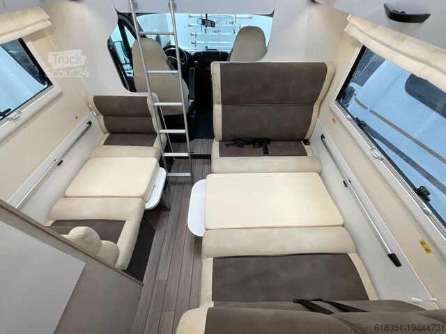 Alkoven Wohnmobil FORSTER A 699 VB, 7 Sitz- & Schlafplätze, Dachklima
