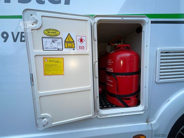 Alkoof camper FORSTER A 699 VB, 7 Sitz- & Schlafplätze, Dachklima