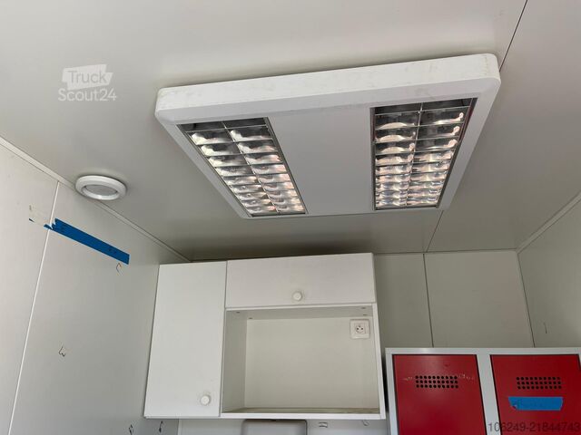 Werkstattcontainer  Werkstatt Büro Office Container 8m