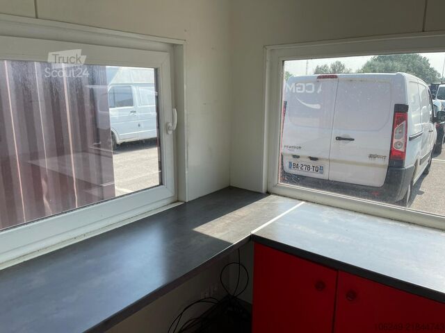 Werkstattcontainer  Werkstatt Büro Office Container 8m
