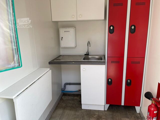 Werkstattcontainer  Werkstatt Büro Office Container 8m