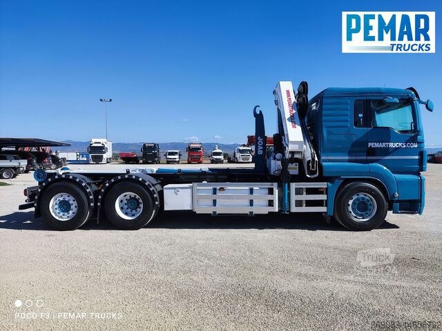 Dźwig samochodowy MAN TGS 26.480 6X2 GRUA MULTILIF