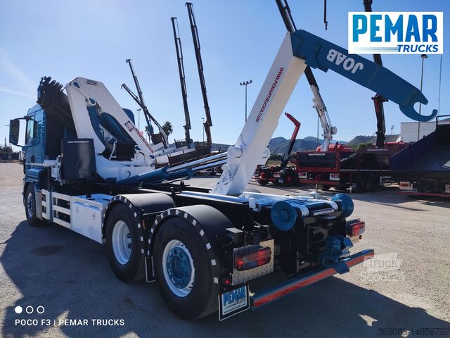 Camión grúa MAN TGS 26.480 6X2 GRUA MULTILIF