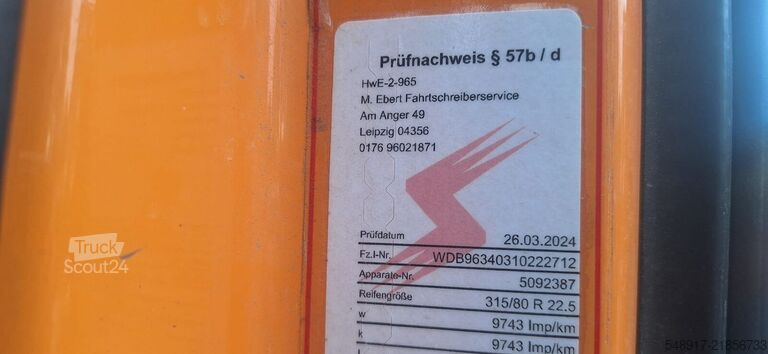 Mercedes-Benz Actros 1845 Mercedes-Benz Actros 1845