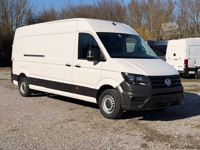 Forhøjet og forlænget kassevogn VW Crafter Kasten 35 Maxi Hochdach Klima K