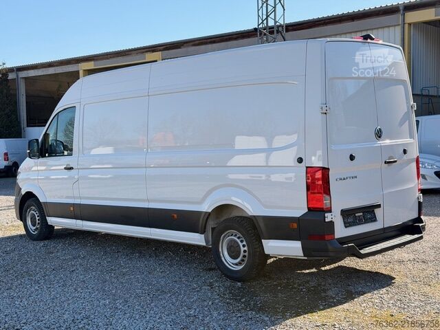 Forhøjet og forlænget kassevogn VW Crafter Kasten 35 Maxi Hochdach Klima K