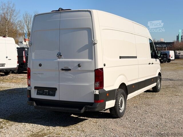 Forhøjet og forlænget kassevogn VW Crafter Kasten 35 Maxi Hochdach Klima K