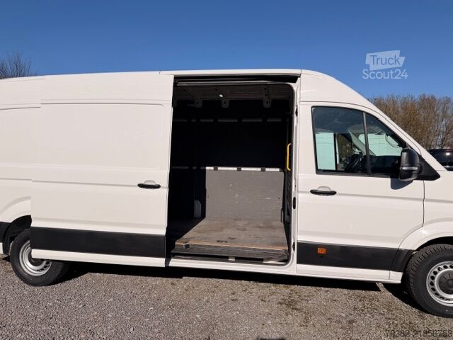 Forhøjet og forlænget kassevogn VW Crafter Kasten 35 Maxi Hochdach Klima K