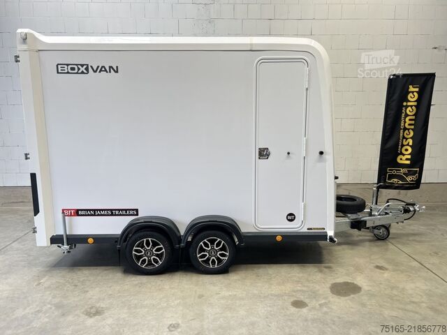 مقطورة صندوقية Brian James Box Van 600-3016-27-2-12-W Kofferanhänger