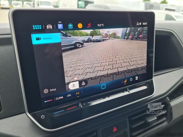 Βαν με κουρτίνα πλευράς VW Crafter 35 Pritsche Schiebeplane LED Tempom.