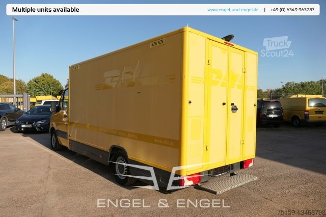 Transporter mit Koffer mercedes-benz SPRINTER 310 CDI MAXI EURO-5 KOFFER REGALE KAMERA DURCHGANG