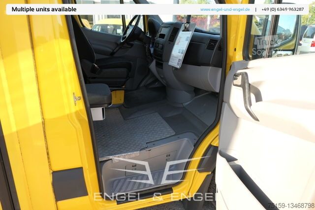 Transporter mit Koffer mercedes-benz SPRINTER 310 CDI MAXI EURO-5 KOFFER REGALE KAMERA DURCHGANG
