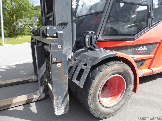 Voorlader vorkheftruck Linde H80D-03/1100