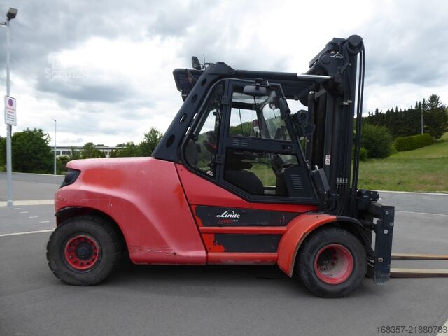 Voorlader vorkheftruck Linde H80D-03/1100