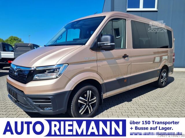 Kleinbus Man TGE 3.180 Kombi 9 Sitze ALU ERGO KAMERA LED NAVI LEDER Sonderumbau