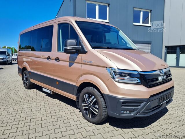 Kleinbus Man TGE 3.180 Kombi 9 Sitze ALU ERGO KAMERA LED NAVI LEDER Sonderumbau