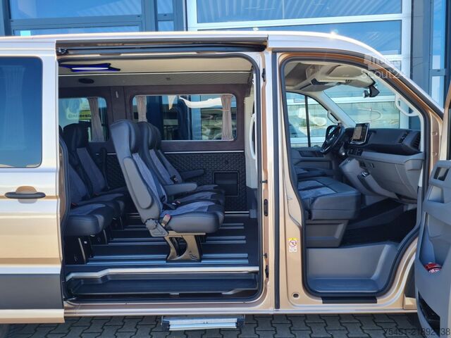 Minibus Man TGE 3.180 Kombi 9 Sitze ALU ERGO KAMERA LED NAVI LEDER Sonderumbau