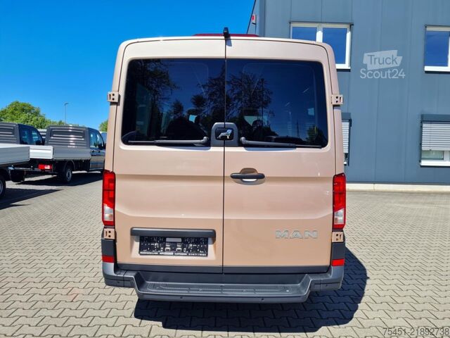 Kleinbus Man TGE 3.180 Kombi 9 Sitze ALU ERGO KAMERA LED NAVI LEDER Sonderumbau