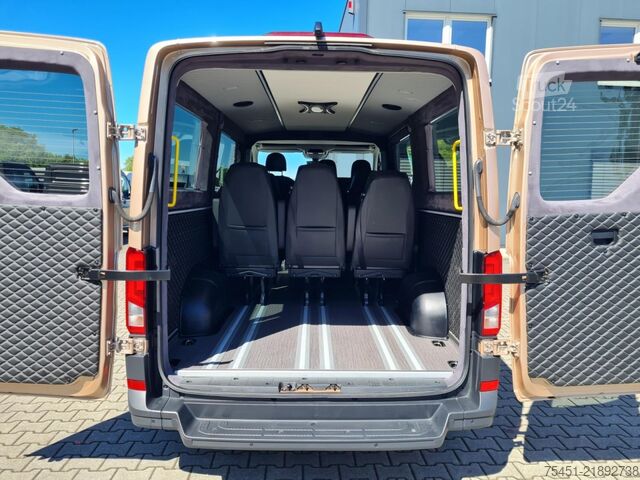 Kleinbus Man TGE 3.180 Kombi 9 Sitze ALU ERGO KAMERA LED NAVI LEDER Sonderumbau