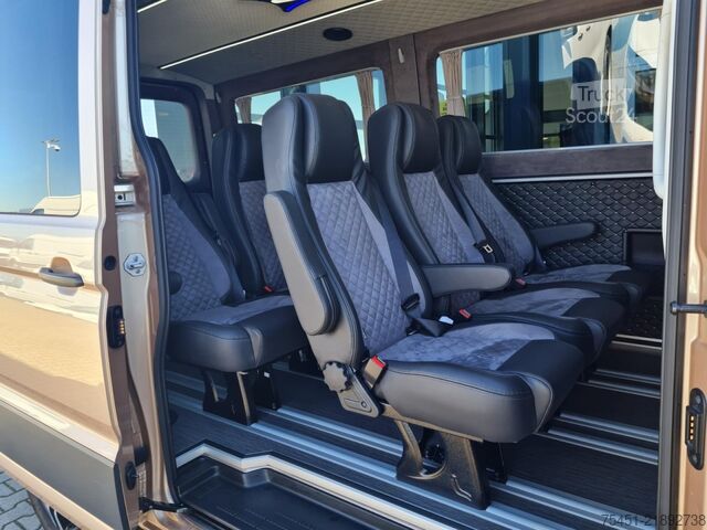Kleinbus Man TGE 3.180 Kombi 9 Sitze ALU ERGO KAMERA LED NAVI LEDER Sonderumbau