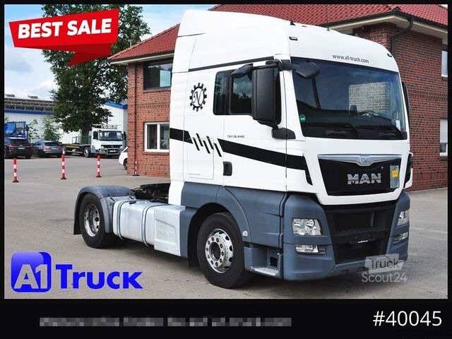 Стандартный седельный тягач MAN TGX 18,440 XLX Intarder, Hydraulik,  TÜV 02/2026