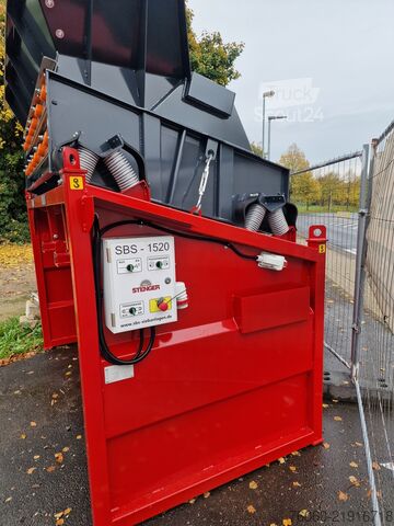 Siebanlange Stenger Siebanlage SBS 1520 F2 Sieb Hackschnitzel, Mutterbo