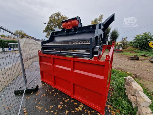 Siebanlange Stenger Siebanlage SBS 1520 F2 Sieb Hackschnitzel, Mutterbo