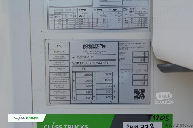 Semirremolque frigorífico SCHMITZ CARGOBULL SKO Double Deck FP60 ThermoKing SLXi 300