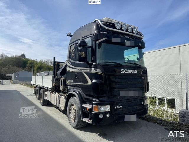 Kranwagen Scania R500 Crane Truck w/ 32 t/m HIAB Crane – only 285,0