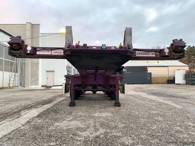 Semirimorchio a cassa mobile DENNISON Extendable 1x20'/2x20'/1x40'  (6.X)