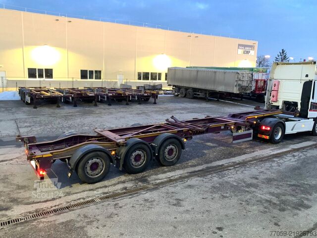 Semirimorchio a cassa mobile DENNISON Extendable 1x20'/2x20'/1x40'  (6.X)