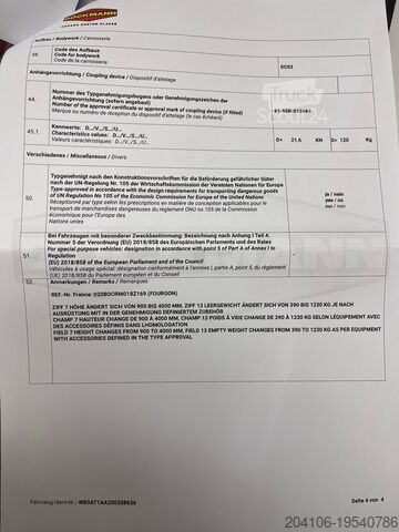 Zavazadlový štítek Böckmann KT 3015/270
