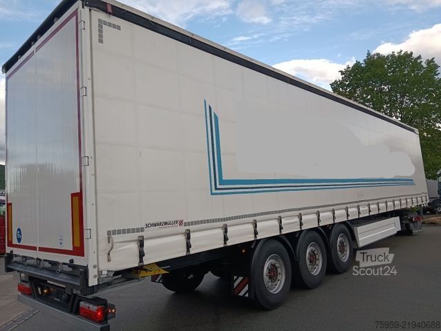 Відкритий напівпричіп з тентом SCHWARZMÜLLER 3-A Curtainsider SAF Pal-Kiste CodeXL NEUZUSTAND
