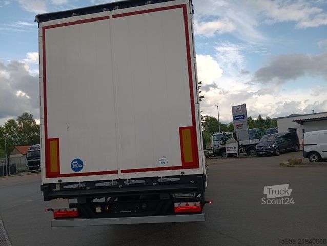 Відкритий напівпричіп з тентом SCHWARZMÜLLER 3-A Curtainsider SAF Pal-Kiste CodeXL NEUZUSTAND