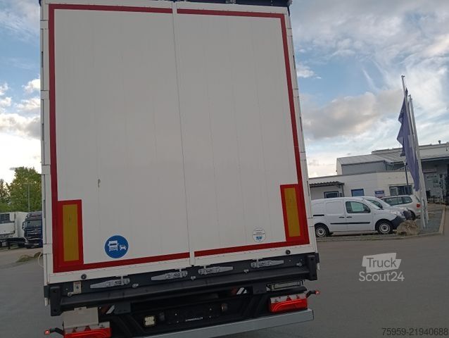 Відкритий напівпричіп з тентом SCHWARZMÜLLER 3-A Curtainsider SAF Pal-Kiste CodeXL NEUZUSTAND