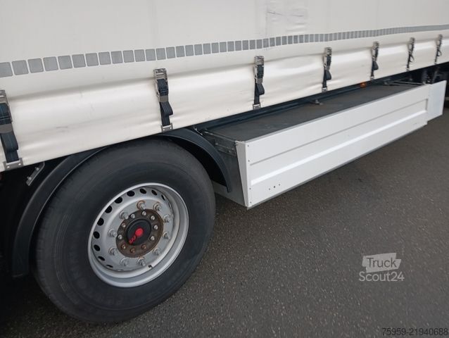 Відкритий напівпричіп з тентом SCHWARZMÜLLER 3-A Curtainsider SAF Pal-Kiste CodeXL NEUZUSTAND