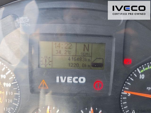 Саміоскид IVECO TRAKKER mit EFFER Kran 470/5S !!!Motor neu!!!