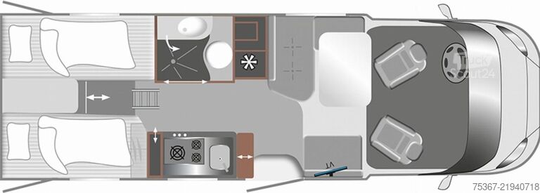 Полуинтегрированный автодом LMC Cruiser 740 EL