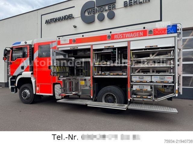 Annen MAN TGA 18.350 BL RW 3 4x4 Winde 8t Generator 20 KVA