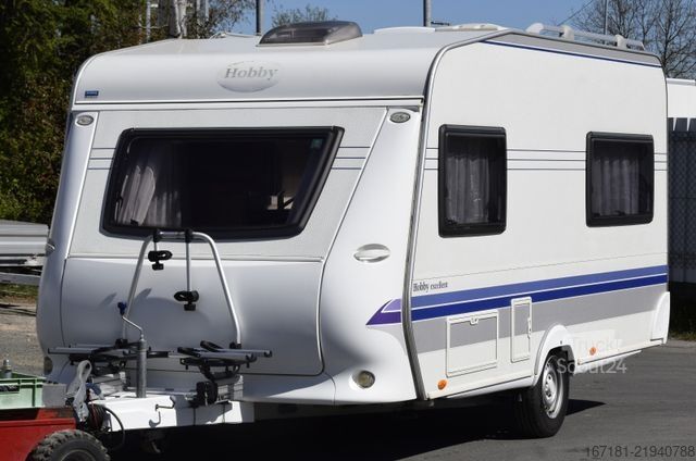 Campingvogn HOBBY Excellent 440 SF mit Vorzelt