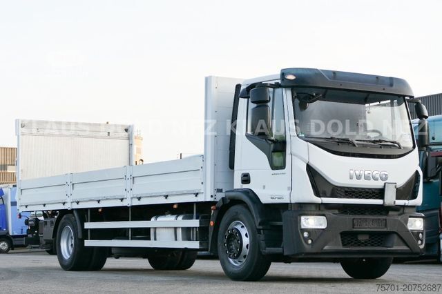 LKW mit Pritsche (offen) IVECO Eurocargo 180-320 Pritsche Bordwände LBW Euro 6