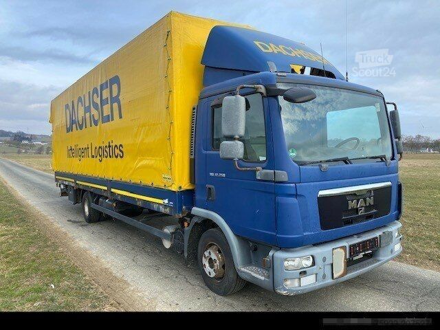 LKW-Fahrgestell MAN MAN TGL 12.250 BL Pritsche/Plane 8 m+LBW 1,5 to